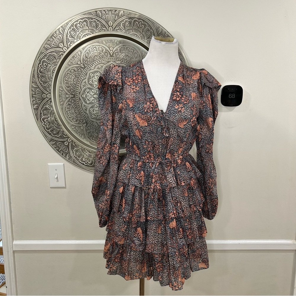 Ulla Johnson Multicolor Ruffle Dress - Picture 6 of 14